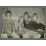 Pop music; a Police autographed photograph