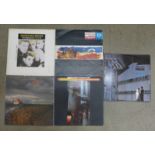 Five Depeche Mode LP records