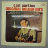 Rock n Roll; a Carl Perkins signed LP