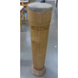 An African drum, 82cm