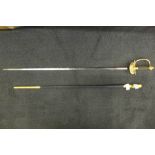 A Victorian court sword, C. Smith, 12 Piccadilly, London