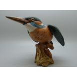 A Beswick Kingfisher in matt finish