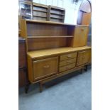 A William Lawrence teak highboard