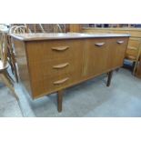 A teak sideboard