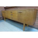 A teak sideboard