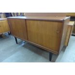 A Danish teak sideboard, retailed by Heals