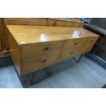 A teak sideboard