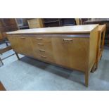 A teak sideboard