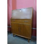 A Jentique teak bureau