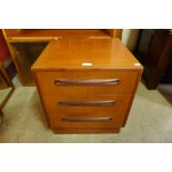 A G-Plan Fresco teak bedside chest