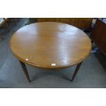 A G Plan Fresco teak extending dining table