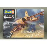 A Revell Tornado G.R.1 Gulf War plane model kit