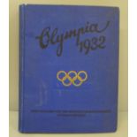 One volume; Die Olympischen Spiele in Los Angeles 1932, Reemtsma Cigarettenfabriken