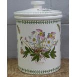 A Portmeirion large bread crock, 38cm, crazed