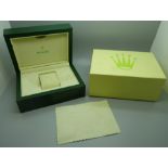 A Rolex wristwatch box