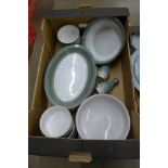 A Denby dinner service **PLEASE NOTE THIS LOT IS NOT ELIGIBLE FOR POSTING AND PACKING**