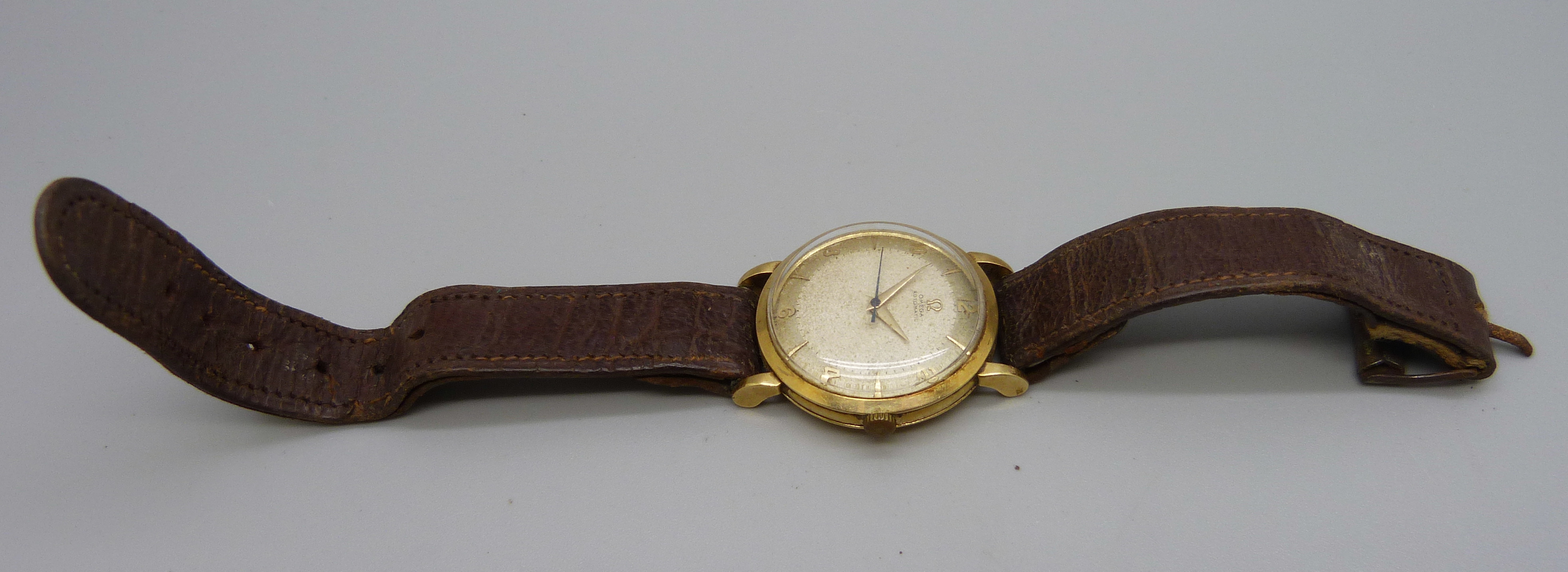 A gentleman's 14ct gold Omega automatic wristwatch, 32mm case - Image 7 of 7