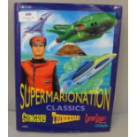 A Thunderbirds Supermarionation book with autographs of Gerry and Sylvia Anderson, David Graham