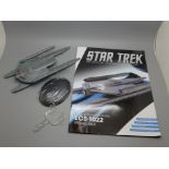 An Eaglemoss model Star Trek U.S.S. Kobayashi Maru ECS-1022 Special Issue, boxed