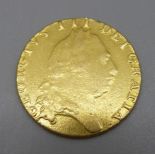 A George III 1794 22ct gold guinea, 8.3g