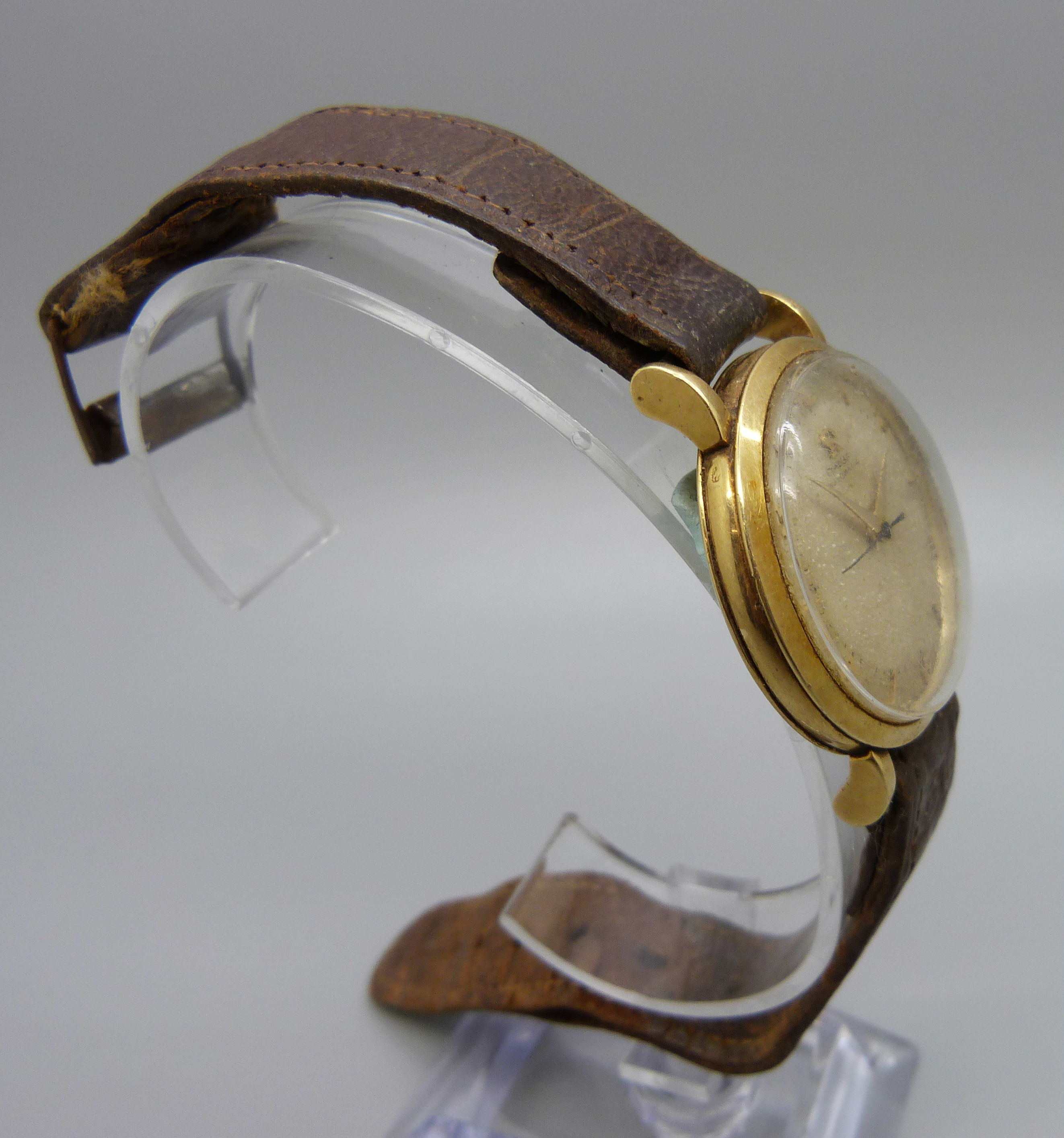 A gentleman's 14ct gold Omega automatic wristwatch, 32mm case - Image 3 of 7