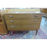 A Wrighton teak chest of drawers