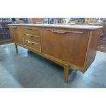 A teak sideboard