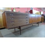 An Archie Shine rosewood Hamilton sideboard, designed by Robert Heritage * Accompanied by CITES