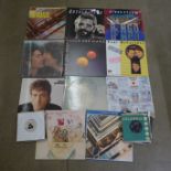 A collection of Beatles and associated albums