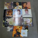 Eight David Bowie albums and two singles