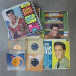 Twenty-eight Elvis albums and sixteen singles