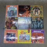 American West Coast Surfing albums and singles including Beach Boys