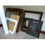 Assorted picture frames