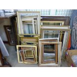 Assorted picture frames