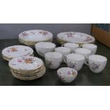 A collection of Royal Crown Derby Derby Posies tea and tableware