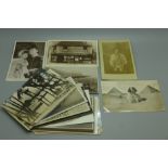 A collection of Edwardian postcards
