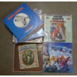 Thirty Rock and Prog Rock albums, includes Gillan, Santana and Lynyrd Skynyrd