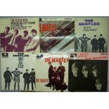 1960's EP records including The Beatles, Rolling Stones, The Move, etc. (10)