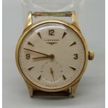 A 9ct gold cased Longines wristwatch, 32mm case