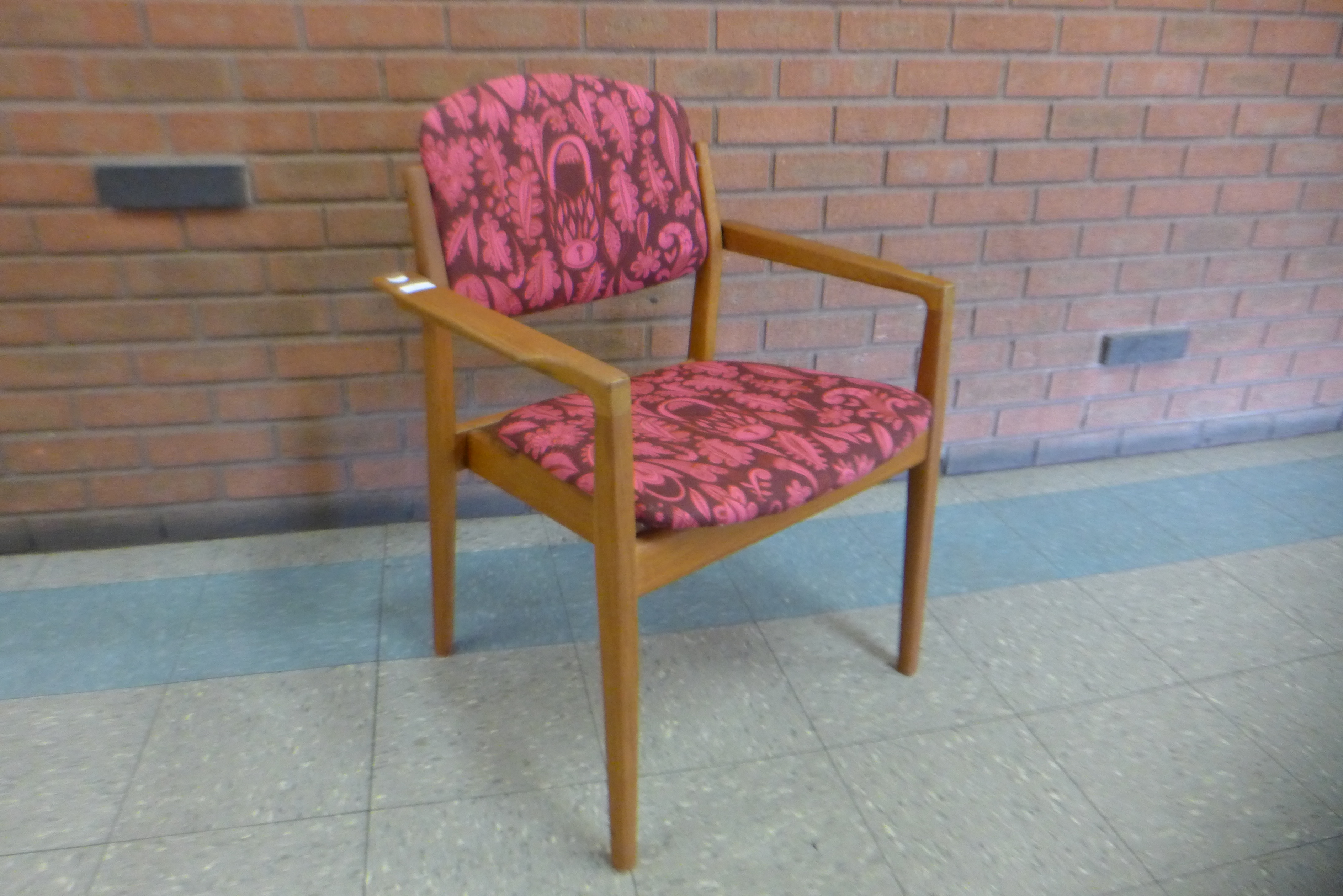 A Danish France and Son teak armchair, model no. 196, designed by Finn Juhl - Image 2 of 5