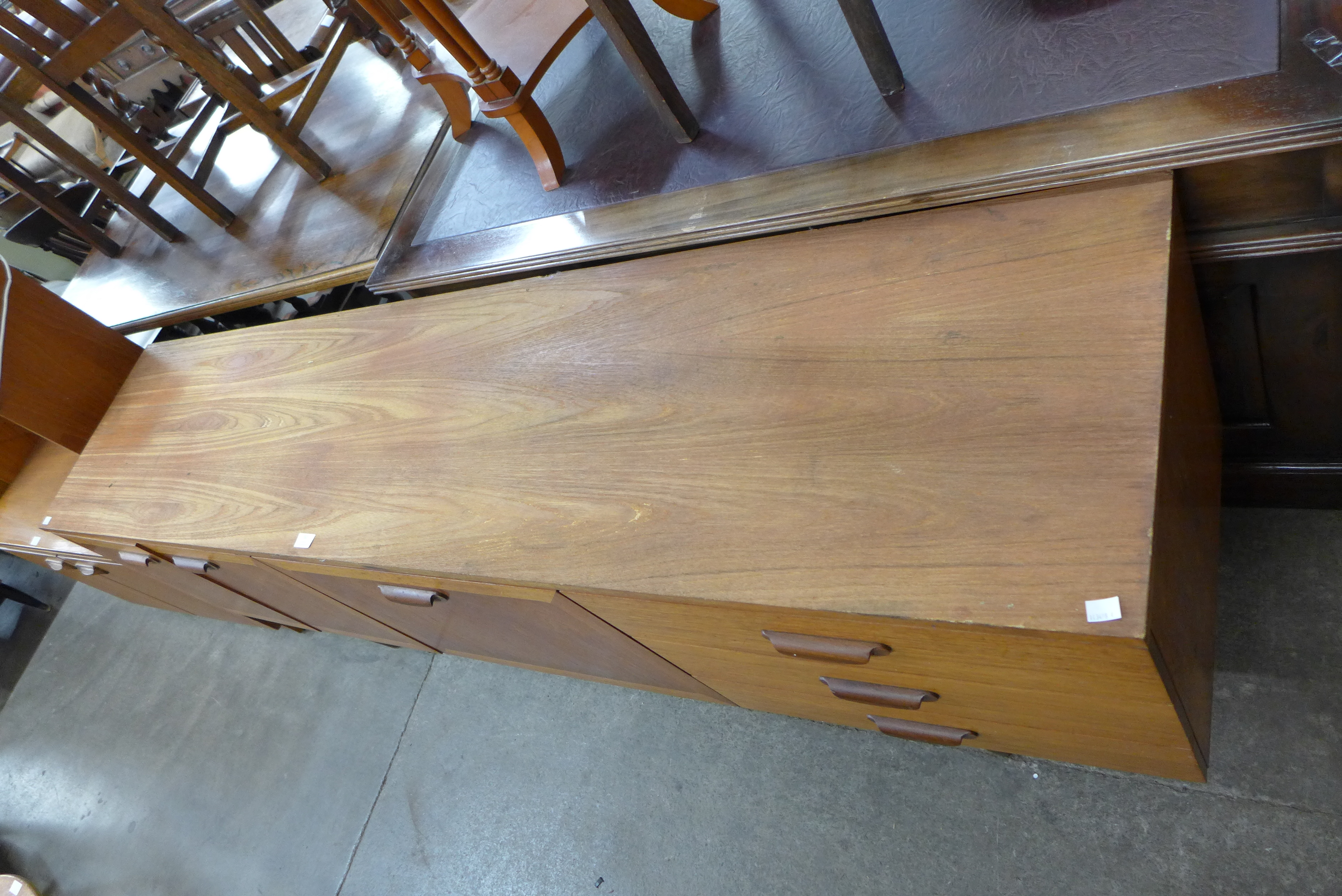 A teak sideboard - Image 2 of 2