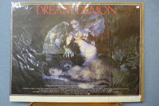 A Dream Demon film poster, unframed