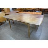 A Dalescraft afromosia dining table