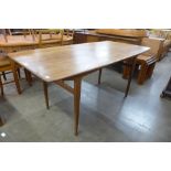 A Younger afromosia dinning table