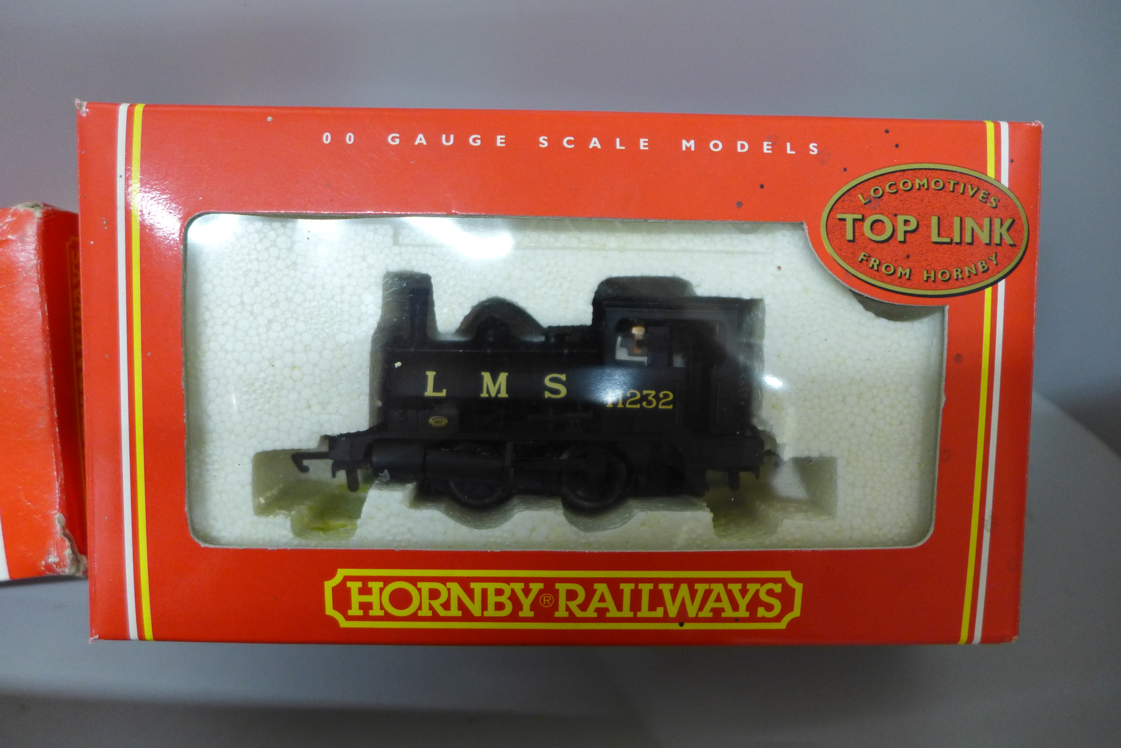 Two Hornby and one Bachmann 00 gauge model locomotives, R325 LMS 8-8-0 loco R2065 LMS 0-4-0 Pug loco - Image 3 of 4