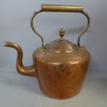 A copper kettle