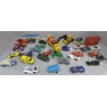 Die-cast model vehicles including Matchbox