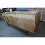 A teak sideboard