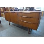 A small teak sideboard