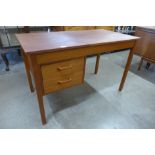 A Danish teak desk